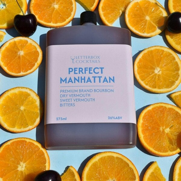 Letterbox Cocktails Perfect Manhattan Mini - A Luxury Cocktail Gift Delivered to Their Door