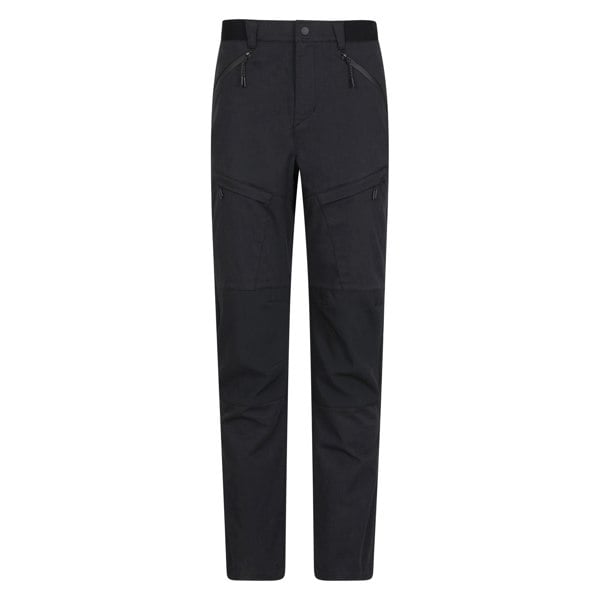 Mountain Warehouse Mens Jungle Trekking Trousers - Black