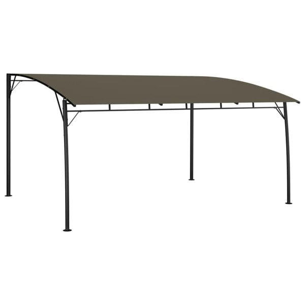 Berkfield Garden Sunshade Awning 4x3x2.55 m Taupe