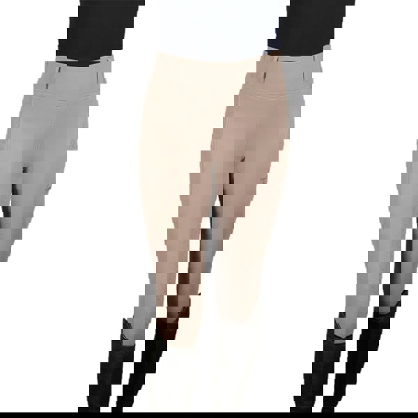 Coldstream Kids Next Generation Oxnam Competition Horse Riding Tights - Taupe