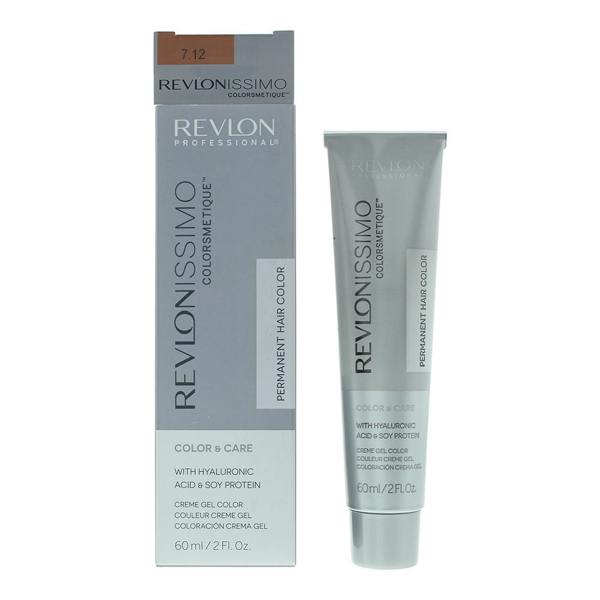 Revlon Revlonissimo Colorsmetique Hair Colour 60ml - 7.12 Pearly Beige Blonde