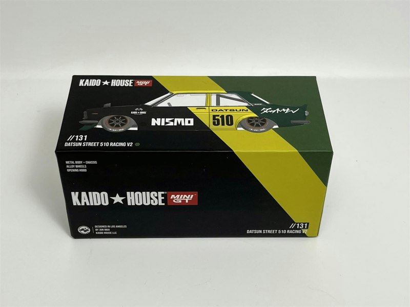 Mini GT Datsun Street 510 Racing V2 1:64 Scale Kaido House Mini GT KHMG131