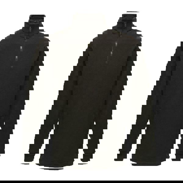 Regatta Professional Great Outdoors Unisex Thor Overhead Half Zip Anti-Pill Fleece Sweater (170 GSM) - Black - 