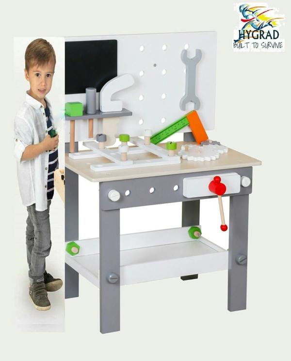HYGRAD BUILT TO SURVIVE Kids Pretend Role Play Wooden Toy Sets Kitchen Piano Builder Doll set Best gift