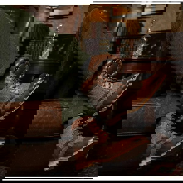 Dolcetto Men’s Wingtip Brogue Ankle Boots