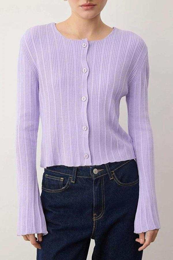 WOVCOR Spanish Sleeve Knit Cardigan