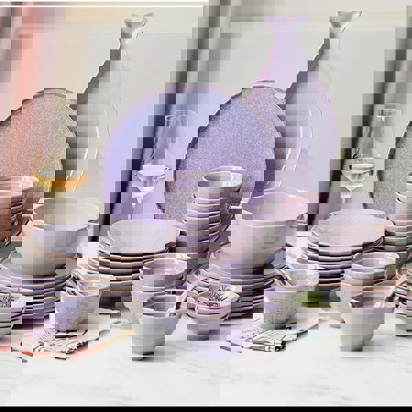 Eliana Dinner Set, Purple-Rit Concept-Rit Concept