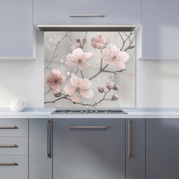 Warren Reed - Designer Delicate Spring Blossom Kitchen Splashback