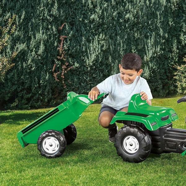 Dolu Ranchero Tractor Pedal Operated with Trailer & Excavator