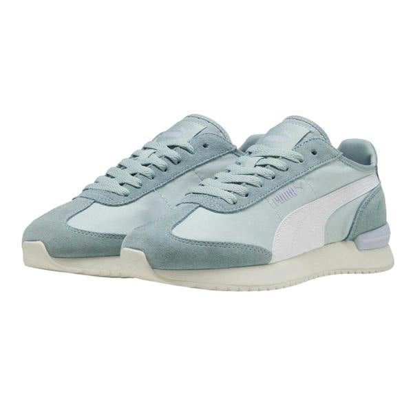 Puma Childrens/Kids R78 Flat Trainers - Blue/White - 