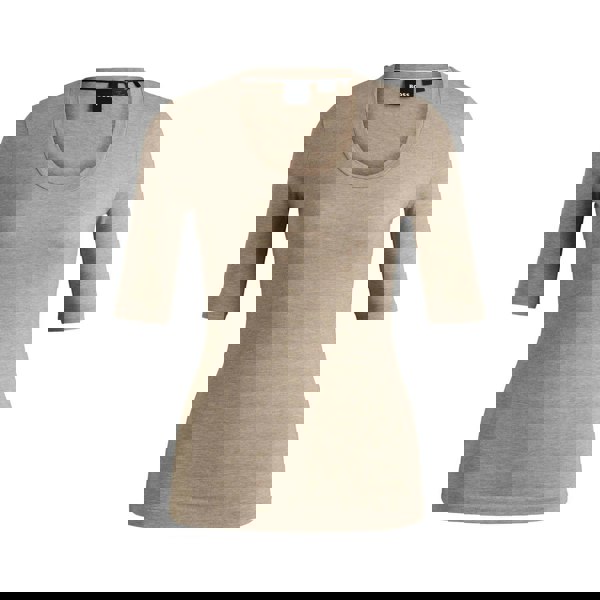 Boss Womens Effilie2 Scoop Neck T-Shirt - Grey