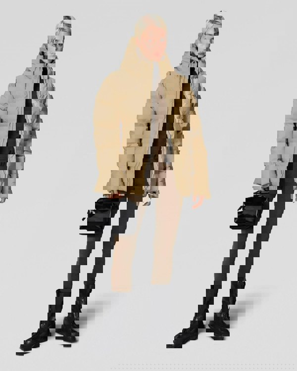 Rains Alta Unisex Puffer Jacket - 24 Sand