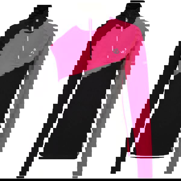 Dare 2B Womens/Ladies Ice Core Stretch Midlayer - Pure Pink/Black