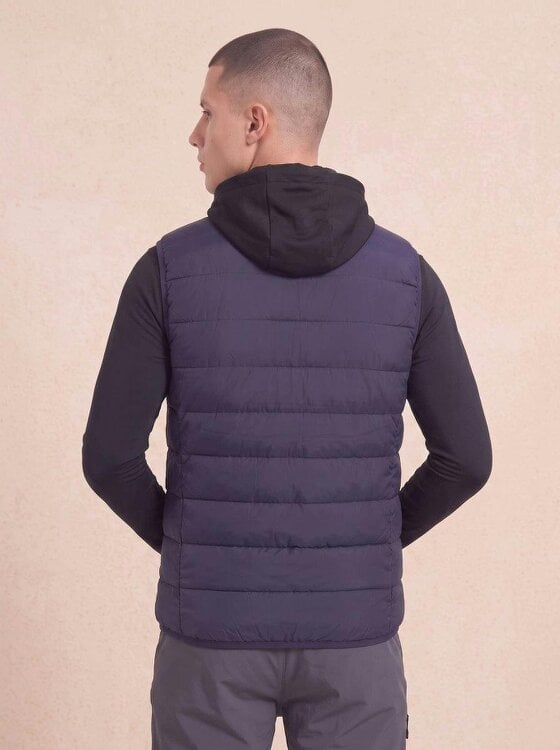 Anniou Men's Navy Heated Gilet