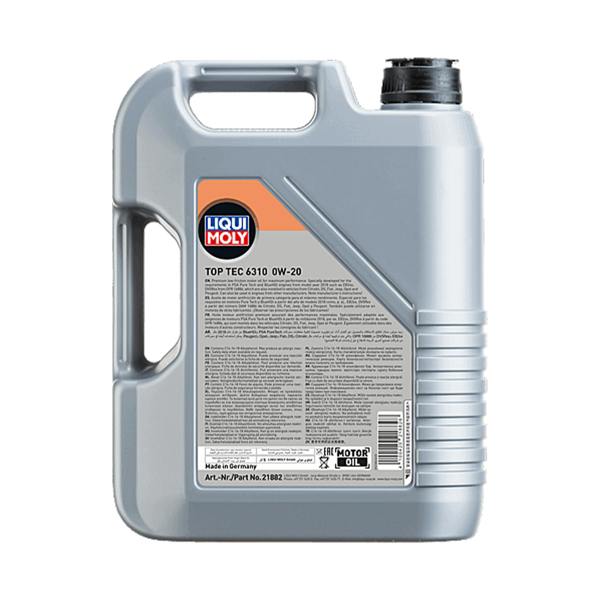 Liqui Moly 0W20 Fully Synthetic Engine Oil ACEA C5/C6 API SP  PSA B71 2010