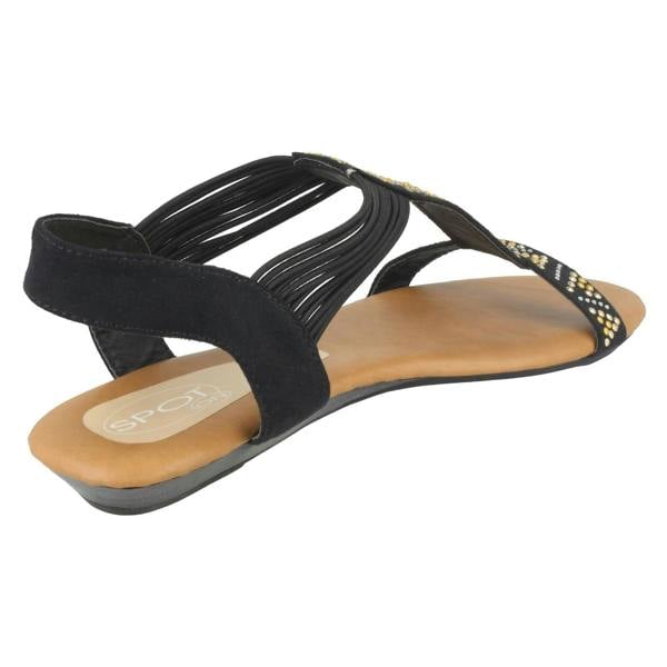 Spot On Ladies Spot On Flat Sandals