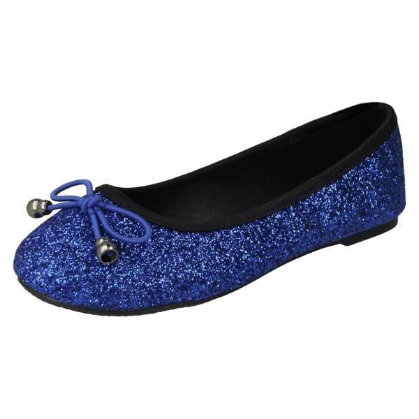 Spot On Girls Spot On Glitter Ballerinas