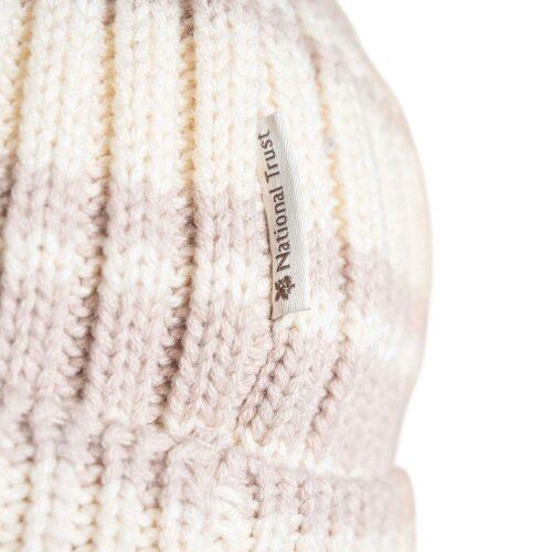Craghoppers Womens National Trust Canina Striped Beanie - Calico