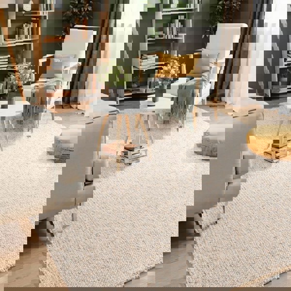 Rocco Flatweave Cream Rug – Natural Elegance