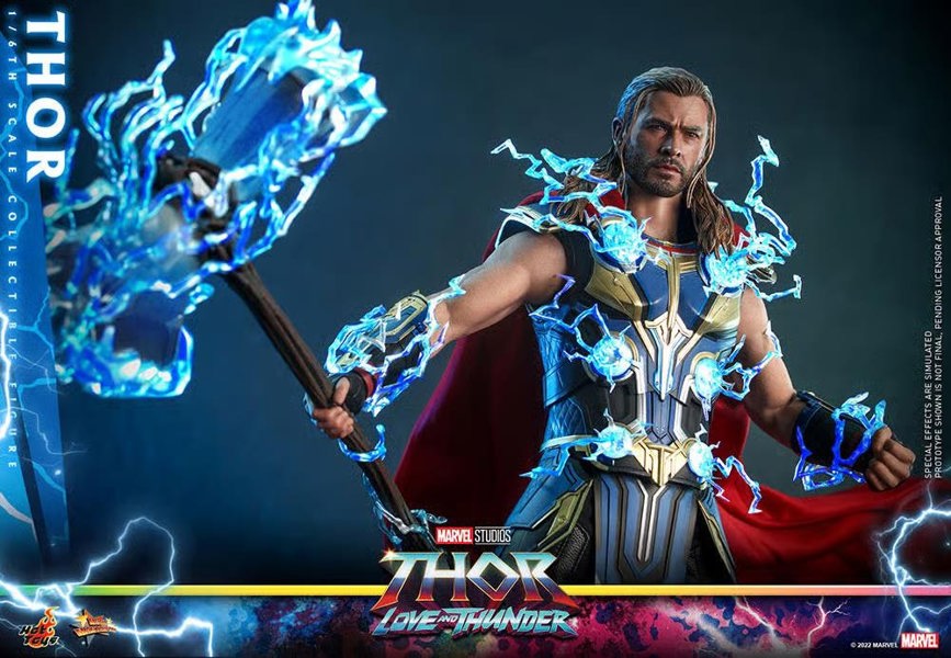 Hot Toys Thor Action Figure Thor: Love and Thunder 1:6 Scale Hot Toys 911309