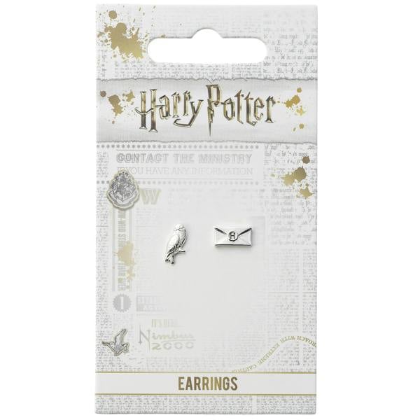 The Carat Shop Harry Potter Hedwig & Letter Stud Earrings