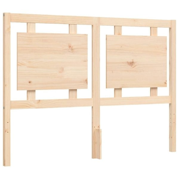 Berkfield Bed Frame with Headboard 120x200 cm Solid Wood