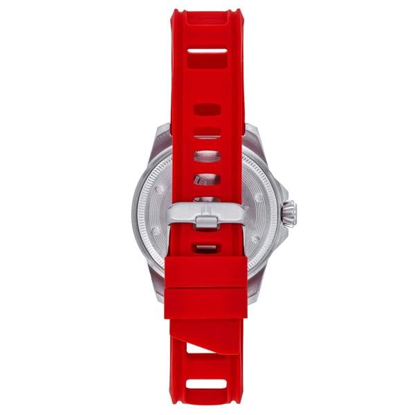 Shield Reef Strap Watch w/Date - Red - SLDSH119-2