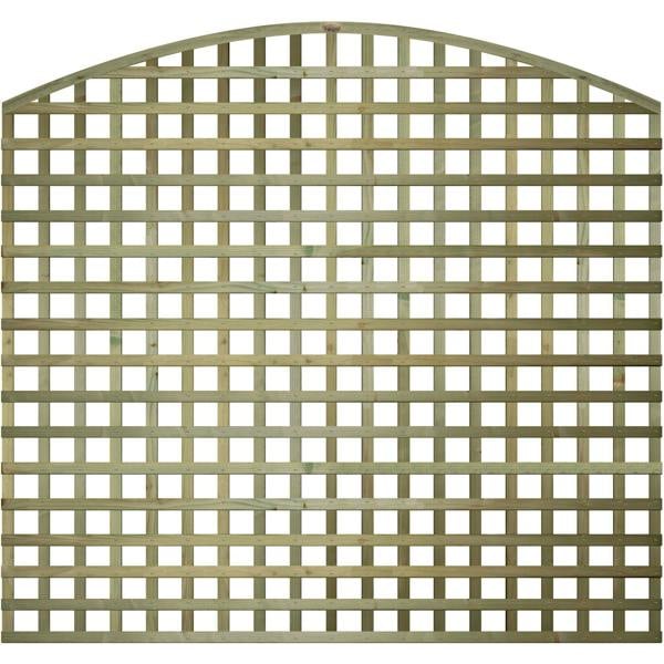 [rackhams variation] trellis privacy arch top [6ft x 1ft, 2ft, 3ft, 4ft, 5ft] 1