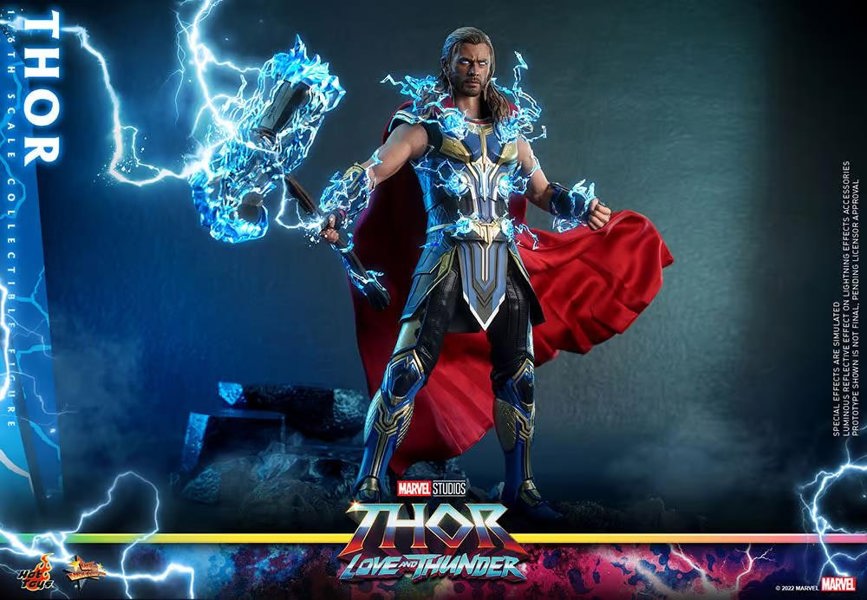 Hot Toys Thor Action Figure Thor: Love and Thunder 1:6 Scale Hot Toys 911309