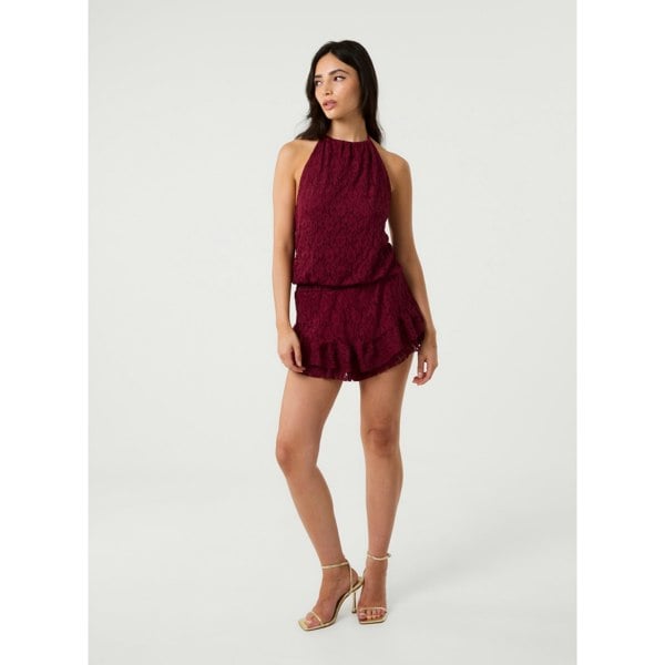 Pink Vanilla Rara Lace Skort