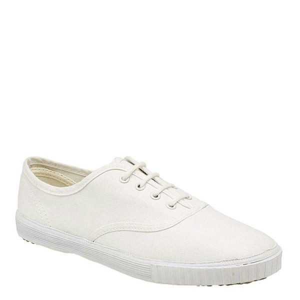 Dek R 6300Sr Adult Lace Up Plimsolls - White
