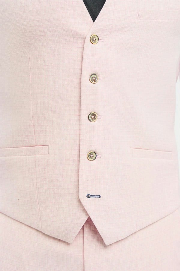 House of Cavani Tropez Mauve Waistcoat