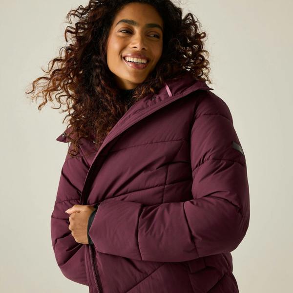 Regatta Womens/Ladies Eloria Long Length Padded Jacket - Fig - 