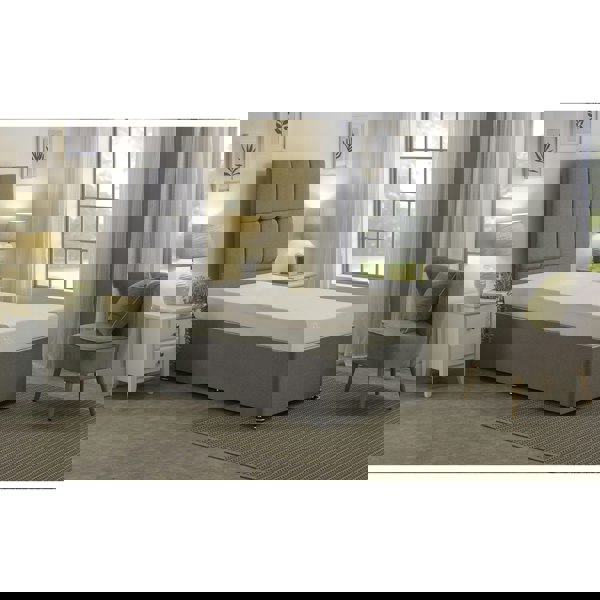 Starlight Beds Single Memory Foam Mattress - Medium Firm Support, Cool-Touch Fabric