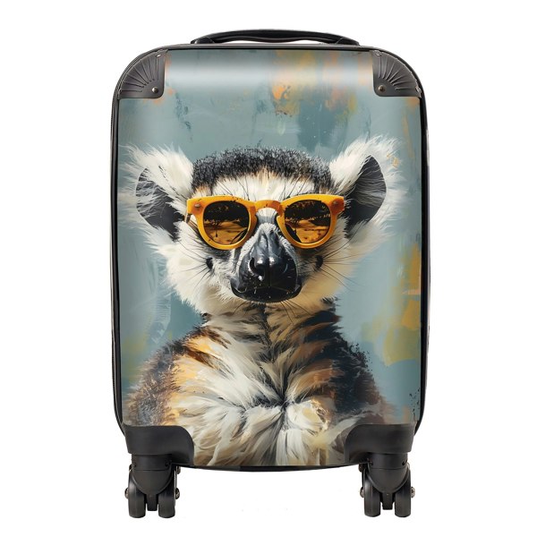 Warren Reed Lemur In Glasses Suitcase