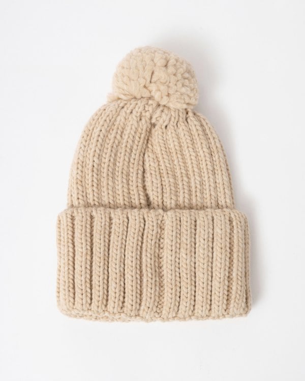 Napapijri Fea 2 Bobble Hat - Beige Dimity N1J