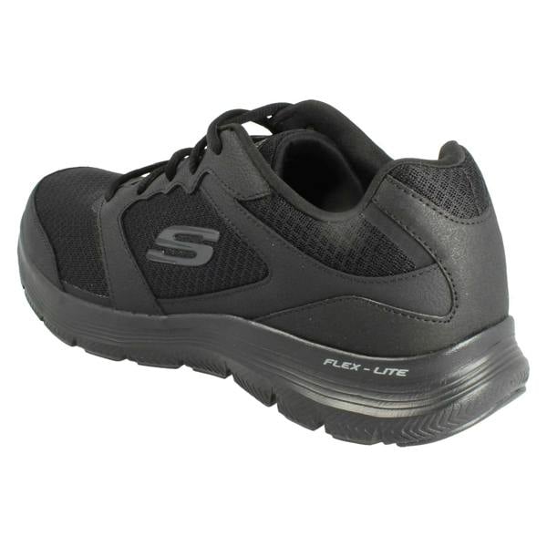 Skechers Mens Skechers Air Cooled Memory Foam Trainers Flex Advantage /232225