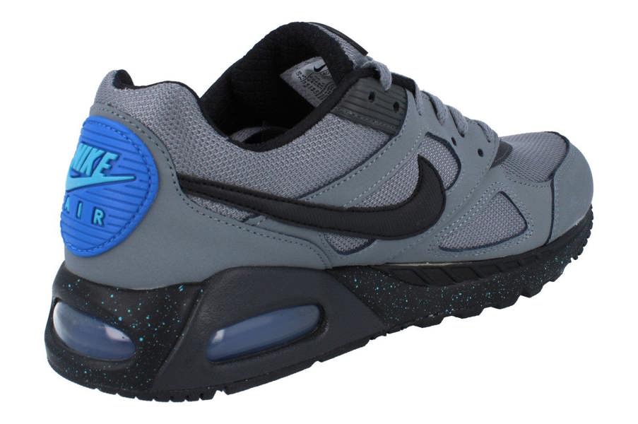 Nike Air Max Ivo Mens Running Trainers 580518 Shoes  004 - Cool Grey Black Prize Blue 004 - Photo 2