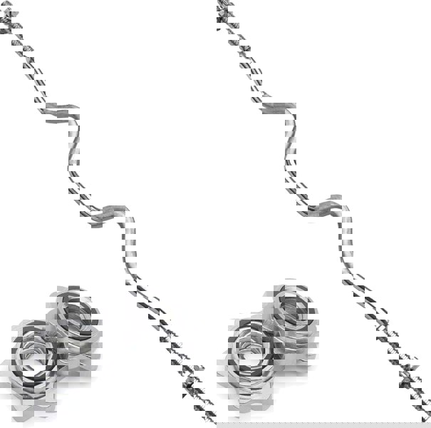 Body Revolution EZ 1" Super Curl Barbell Bar - 1.2m