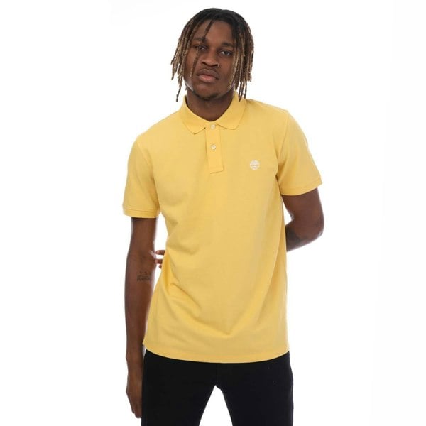 Timberland Unisex Adult Millers River Pique Polo Shirt - Yellow