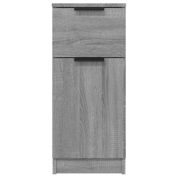Berkfield Sideboards 2 pcs Grey Sonoma 30x30x70 cm Engineered Wood