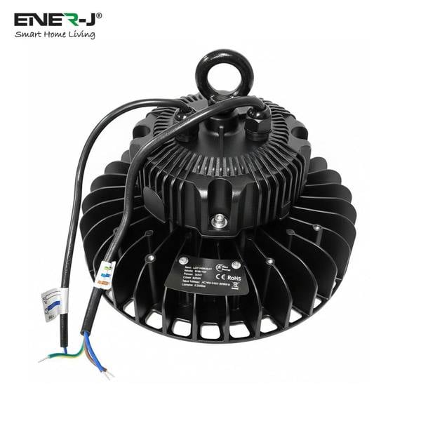 ENER-J UFO LED Highbay, 100W, 14000Lm, 5yrs warranty, 4200K, Samsung LED and LIFUD Driver, 1-10V Dimmable