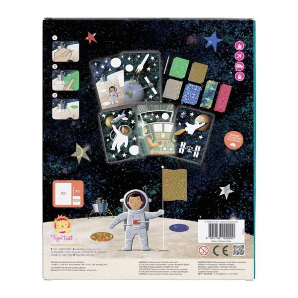 Tiger Tribe Foil Art - Space Adventures