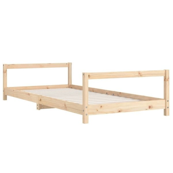 Berkfield Kids Bed Frame 90x190 cm Solid Wood Pine