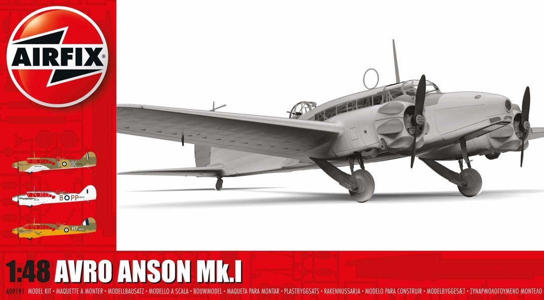 Airfix British Avro Anson Mk.I (1:48 Scale)