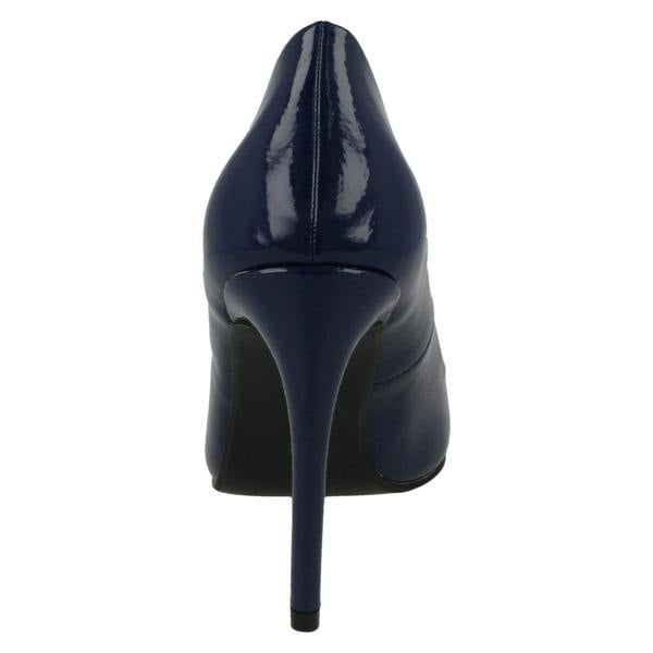 Anne Michelle Ladies Anne Michelle Patent Court Shoes
