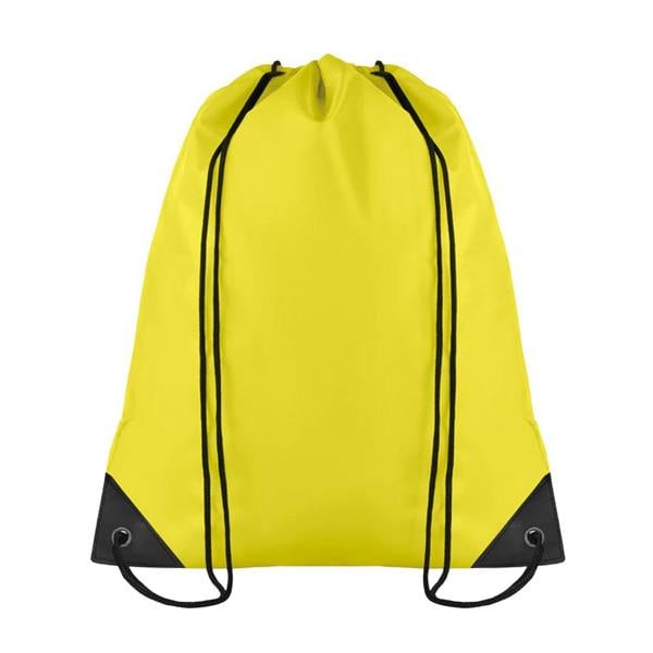 MidOcean Shoop Polyester 190T Drawstring Bag - Yellow