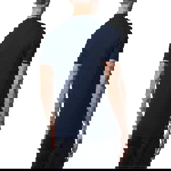 Aquascutum Active Beach Basic Big Logo T-Shirt Navy Navy Blue T-Shirt S