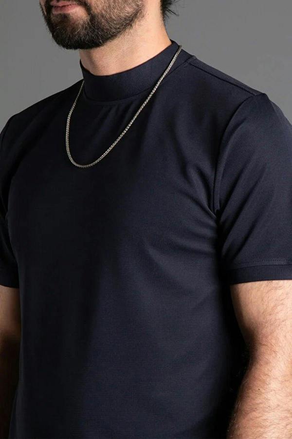 WOVCOR Half Turtleneck Men's T-shirt