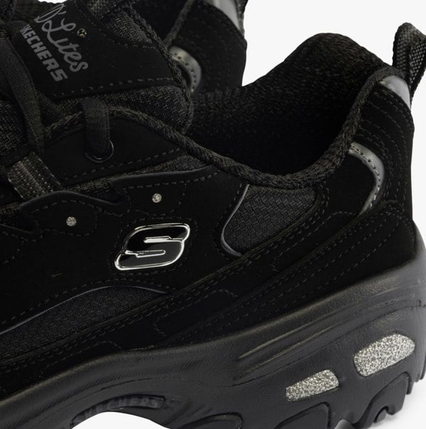 Skechers 11930/BBK D'LITES-BIGGEST FAN Womens Sneaker Black